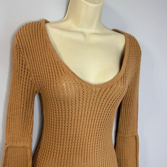 Lovers and Friends Solta Knit Midi Dress Beach Cover up Women's New Sz S - Picture 3 of 13